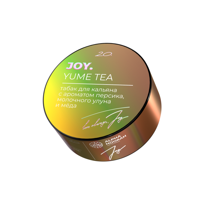 Табак Joy - Yume tea (Персик Молочный улун Мед) 25 гр