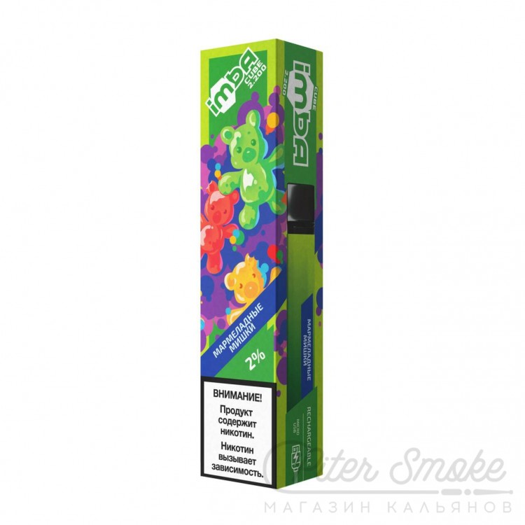 Одноразовая электронная сигарета IMBA Cube - Gummy Bear